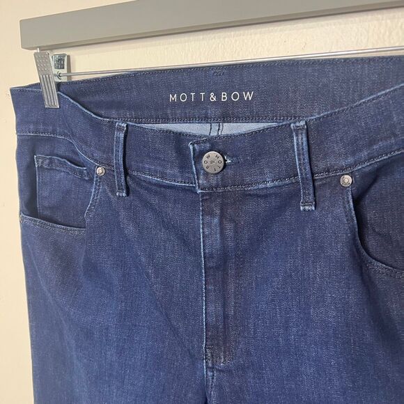 Mott & Bow Mid-Rise Skinny Grove Jeans Sz 32 W 30L - Picture 3 of 7